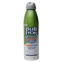 Bull Frog Water Armor Sport InstaCool Continuous Spray Sunscreen, SPF 50, 6 oz
