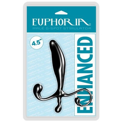 Euphoria Enhanced - Male G-Spot Stimulator Black 11.4 Cm