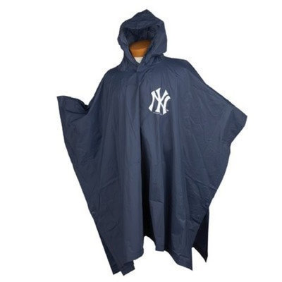 Coopersburg Sports MLB Medium Weight Reusable Poncho MLB Team: New York Yankees