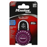 Master Lock Precision Dial Combination Padlock - Purple