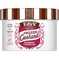 Edy's Frozen Custard Raspberry Cheesecake Frozen Custard