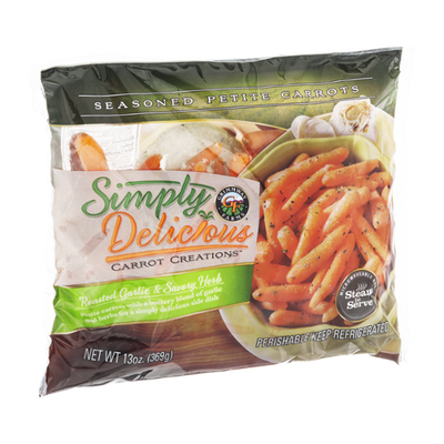 Simply Delicious Carrot Creations Roasted Garlic & Savory Herb