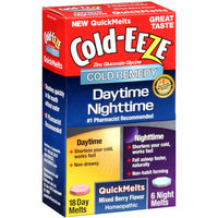 Cold-Eeze Daytime Nighttime Mixed Berry Flavor Cold Remedy QuickMelts