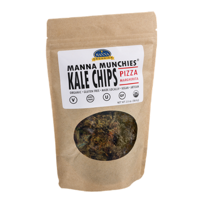Manna Organics Manna Munchies Kale Chips Pizza Margherita