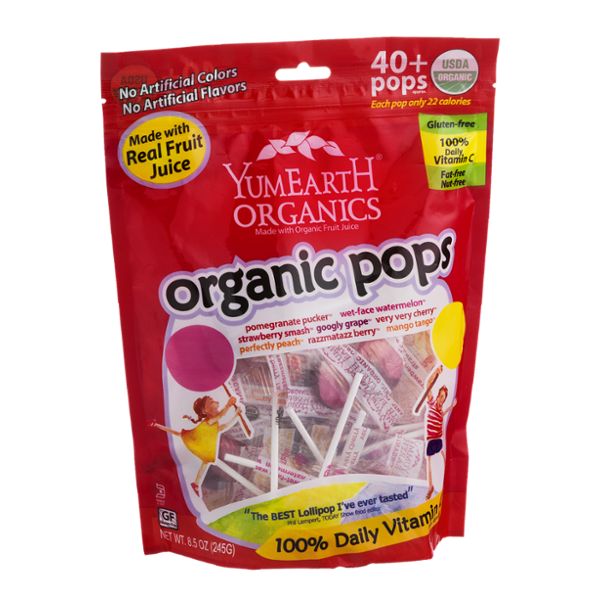 YumEarth Organics Organic Pops