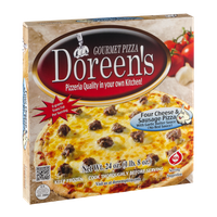 Doreen's Gourmet Pizza Four Cheese & Sausage