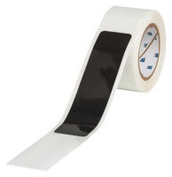 TOUGHSTRIPE 142178 Floor Marking Tape, Dash,2In W,Black, PK46