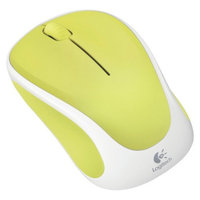 Logitech M317 Wireless Mouse - Lime Green/White (910-003799)