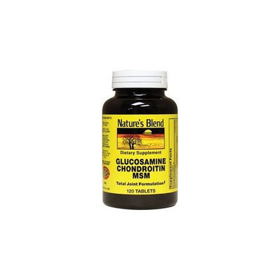 Nature's Blend Glucosamine Chondroitin Msm 120 Tabs