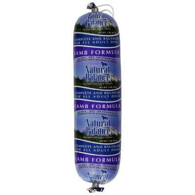 Natural Balance Premium Dog Food Roll Lamb Formula, 1 Pound Roll