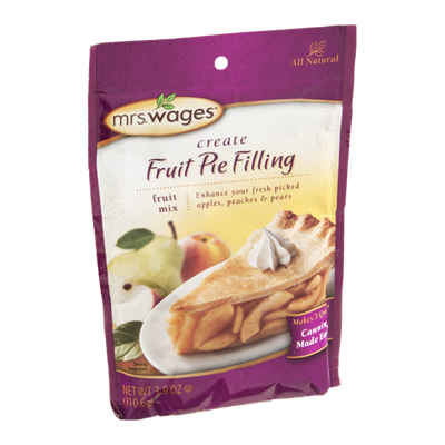Mrs. Wages Create Fruit Pie Filling Fruit Mix