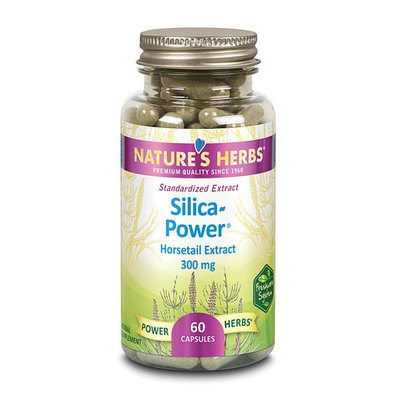 Nature's Herbs Silica Power 300 mg - 60 Capsules