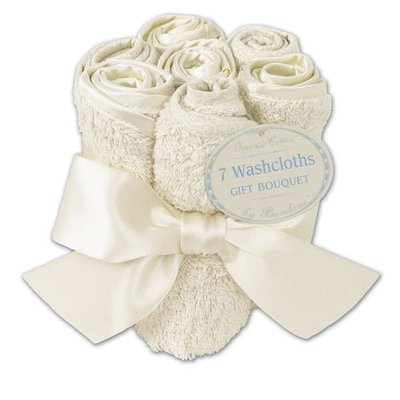 Bumkins Certified Organic Washcloth Bouquet - Cream