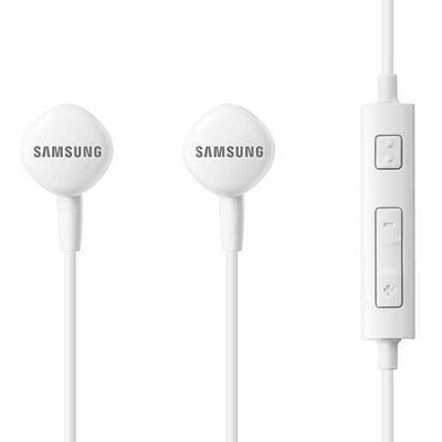 Samsung Hs130 In-ear Headphones With Remote - Stereo - White - Mini-phone - Wired - Earbud - Binaural - In-ear - 3.94 Ft Cable (eo-hs1303west1)