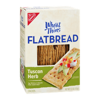 Nabisco Wheat Thins Flatbread Tuscan Herb Crackers