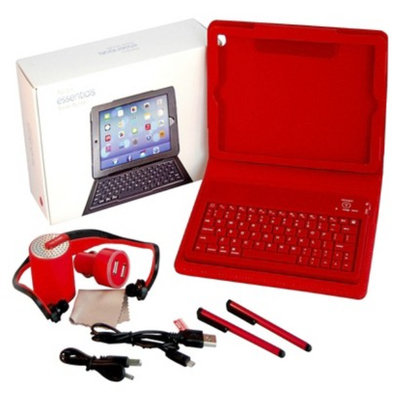 Solutions 2 Go iPad Mini Bluetooth Accessory Kit - Red