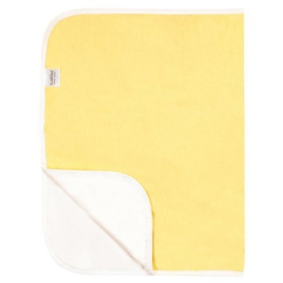 Kushies Deluxe Flannel Change Pad, Yellow