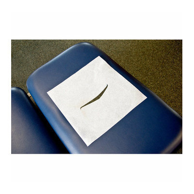 Graham Medical Chiropractic Headrest Papers in White