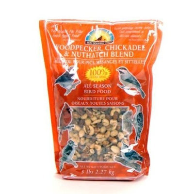 Sun Country Farms Woodpecker, Chickadee, Nuthatch Bird Seed 5 Lbs