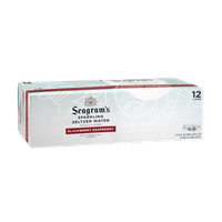 Seagram's Blackberry Raspberry Sparkling Seltzer Water - 12 CT