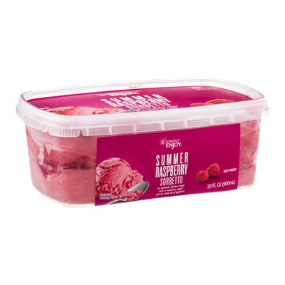Simply Enjoy Summer Raspberry Sorbetto