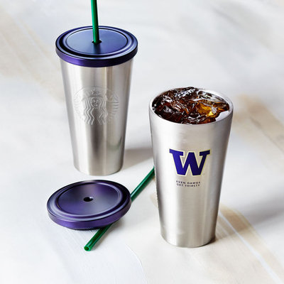 UW Collection Stainless Steel Cold Cup, 16 fl oz Starbucks
