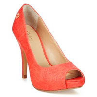 black heels Cereza Peep-Toe Pumps, Only at Macy's