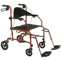 Medline The Combination Transport Chair/Rollator