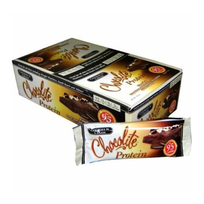 HealthSmart Chocolite Bar Cookies and Cream Case of 16 34 Grams