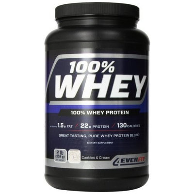 4Ever Fit 4EverWhey Protein, Cookies and Cream, 1.8 Pounds