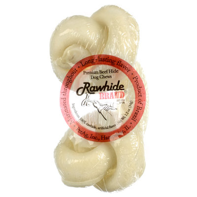 Pet-ag, Inc. Rawhide Brand® Natural Round Safety Knot™ Bone, 4