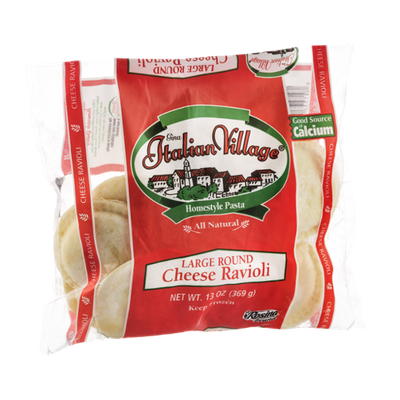 Italian Village Large Round Cheese Ravioli