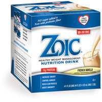 Zoic Nutritional Drink-French Vanilla 24 pack