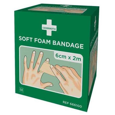 MEDIQUE 666100 Self Adhesive Bandage,6-1/2 Ft, PK2