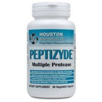 Houston Nutraceuticals, Houston Enzymes Houston Nutraceuticals Enzymes Peptizyde Multiple Protease 90 Capsules