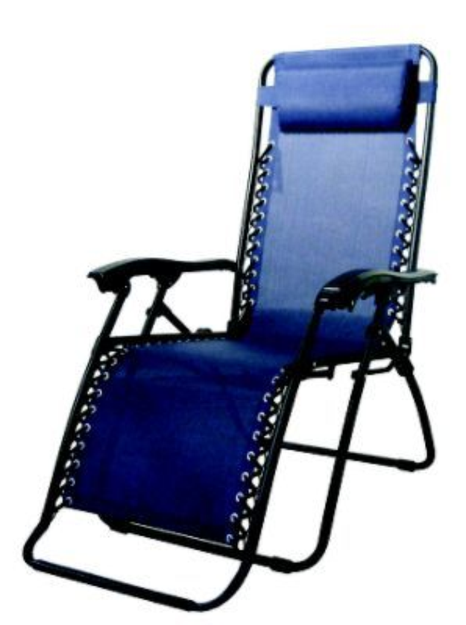 Creed Caravan Canopy Blue Zero-Gravity Chair