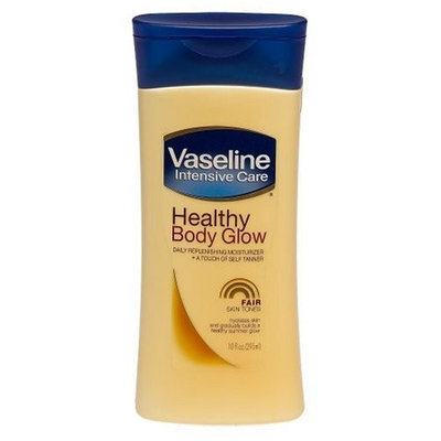 Vaseline Healthy Body Glow Daily Replenishing Moisturizer & a Touch of Self-Tanner for Fair Skin Tones