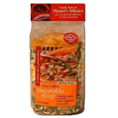 Frontier Soups Hearty Meals Ohio Valley Vegetable Soup, 7-Ounce Bags (Pack of 4)