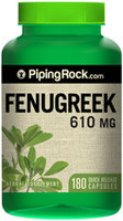 Piping Rock Fenugreek 610mg 180 Capsules