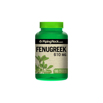 Piping Rock Fenugreek 610mg 180 Capsules