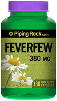 Piping Rock Feverfew 380mg 180 Capsules
