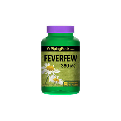 Piping Rock Feverfew 380mg 180 Capsules