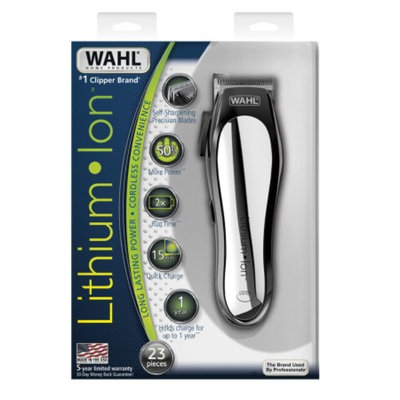 Wahl Lithium Ion Clipper Kit, 1 ea