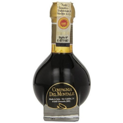 Compagnia Del Montale Aceto Balsamico Tradizionale di Modena DOP ExtraVecchio, 3.38 oz., (100 ml)