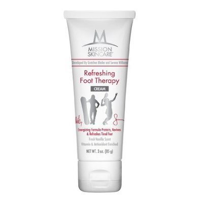Mission Skincare Refreshing Foot Therapy Cream, 3-Ounce Box