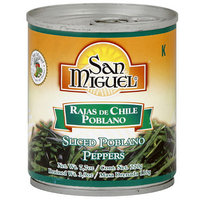 San Miguel Sliced Poblano Peppers