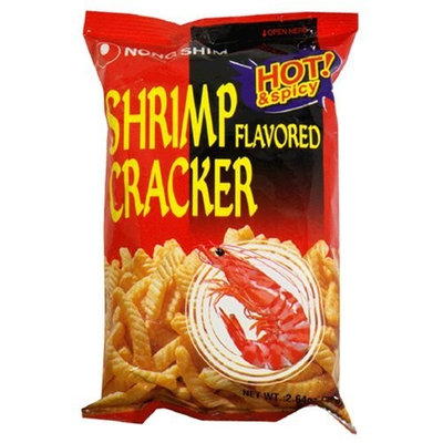 Nong Shim Nongshim Shrimp Cracker Hot 2.64 Ounce Packages (Pack of 30)
