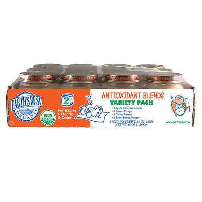 Hain Celestial Group Earth's Best Antioxidant 2nd Variety 12-Pack
