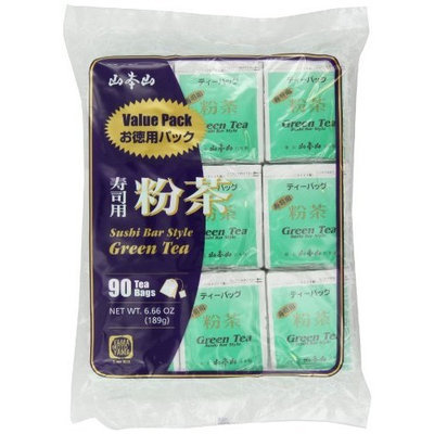 Yamamotoyama Konacha Sushi Bar Style Green Tea Value Pack, 6.66-Ounce Bags (Pack of 2)