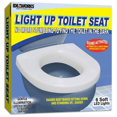 Ideaworks JB5633 Light Up Toilet Seat